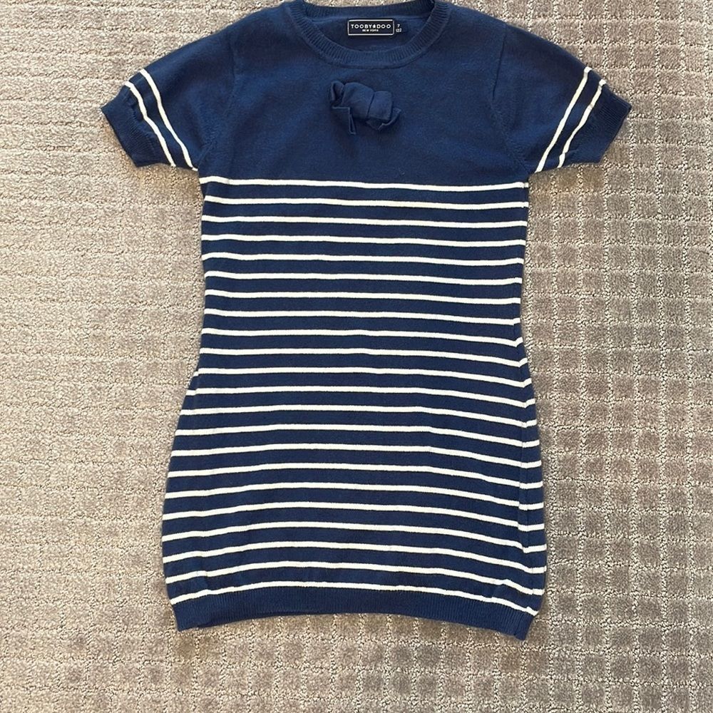 TOOBY DOO cashmere blend thin girls sweater dress